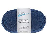 ONline Garne Handstrickgarn Linie 3 Supersocke 100 Farbe 11