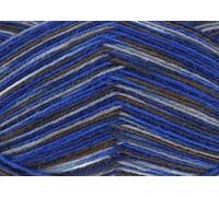 ONline Linie 3 Supersocke 100 Color 728 - blau/anthrazit