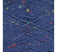 ONline Linie 3 Supersocke 100 Tweed 807 - blau