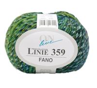 Online Linie 359 Fano, Dicke Wolle mit Farbverlauf zum Stricken und Häkeln, Häkelwolle Farbverlaufswolle 150g, Nadelstärke 7 bis 8 mm (093)