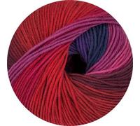 ONline Linie 4 Starwool Design Color 212 - rot/pink/violett/dunkelblau