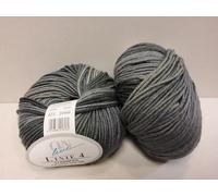 ONline Linie 4 Starwool Design Color 223 - hell-dunkelgrau/anthrazig