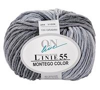 100 g Wolle ONLine Linie 55 Montego Color, Fb. 204