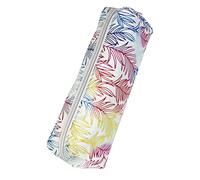 Online Premium-Schlampermäppchen/Pencil Case Rainbow Leaf I Stylisches Schlamperetui für Jungen & Mädchen I Federmäppchen mit Reißverschluss I 1 Fach I Ideal für Schule, Uni & Büro