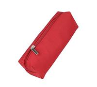 Online Premium-Schlampermäppchen/Pencil Case Rot I Stylisches Schlamperetui für Jungen & Mädchen I Federmäppchen mit praktischem Reißverschluss I 1 Fach I Ideal für Schule, Uni & Büro