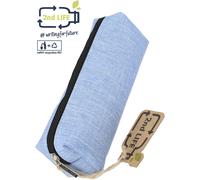 ONLINE® Schlampermäppchen 04073/6 2nd LIFE hellblau, 22,0 x 5,0 cm St.