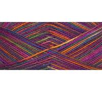 Online Supersocke 100 Color 0711 lila/Beere, Linie 3