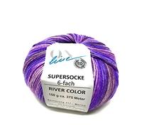ONline Supersocke 6-Fach 150g Sort. 317 River-Color 2707 - Flieder