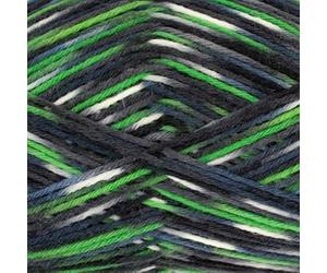 ONline Supersocke Linie 7 Color 6-fach 706 - anthrazit/grün/schwarz