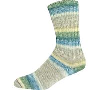ONline Supersocke Sort. 348 Silk-Color 100g 2908 - grau/blau/grün