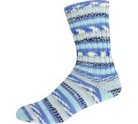 ONline Supersocke Sort. 383 Style Color mit Aloe Vera und Jojobaöl 100g 3157 - hellblau/balu/schwarz/grau