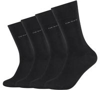 Online Unisex ca-soft Socks 4p BLACK 43-46