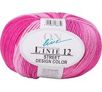 Online »Wolle STREET DESIGN COLOR Linie 12« Häkelwolle, 50 g, Farbe 120