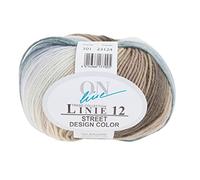 Online »Wolle STREET DESIGN COLOR Linie 12« Häkelwolle, 50 g, Farbe 101