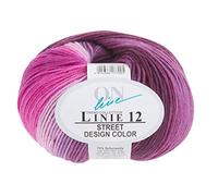ONline Wolle Street Design Color Linie 12 50g 210m Lauflänge 75% Schurwolle 25% Polyamid Farbe 113