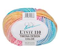 Online Wolle Trend-Collection Linie 110 Timona Design Color 50g Garn 60% Schurwolle Strickgarn Häckelgarn Farbe 302