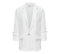ONLY - ONLITA 3/4 LINEN LOOK BLAZER TLR Bright White - Gr. - 36