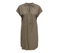 Only - ONLJANY S/S STRING DRESS JRS Walnut - Gr. - XS