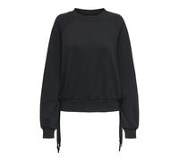ONLY - ONLJETT L/S O-NECK EMB. BOX SWT black - Gr. - S