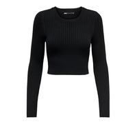 ONLKAROL LS Crop O-Neck KNT NOOS