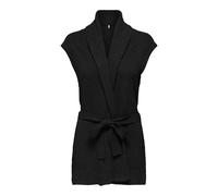 ONLY - ONLKATIA SL RIB LONG VEST CC KNT black - Gr. - S