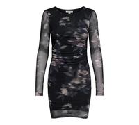 Onlkaya Life Ls Ruching Mesh Dress WVN