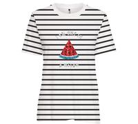 ONLY - ONLKITA S/S TEE JRS NOOS Cloud Dancer - Gr. - M