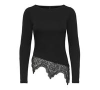 ONLY ONLLAILA LS LACE MIX TOP JRS Damen | BLACK | M