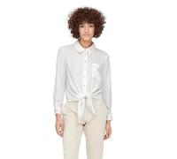 Only Bluse Lecey Knot – Langarm, Knotendetail, Weiß – Größe XL