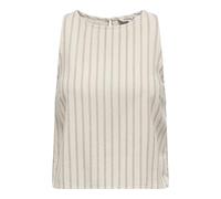 Onllima S/L Linen Bl Top PNT