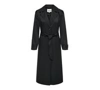 Trenchcoat ONLY "ONLLINE X-LONG TRENCHCOAT OTW NOOS" Gr. XS (34), schwarz (black) Damen Mäntel Übergangsmäntel (46612135-XS)