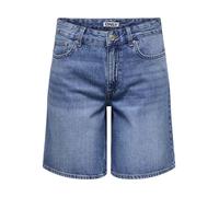 ONLY - ONLLUMI MW MOM SHORTS DNM PIM Medium Blue Denim - Gr. - S
