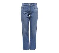 ONLY Jeans Onllumi MW Mom Straight DNM PIM920 NOOS – mittelblaues Denim – Größe S/32