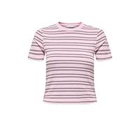 Only T-Shirt Onllupe Kurzarm gestreift NOOS Pink Lady Größe S