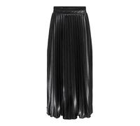 Only Plisseerock ONLLYON PLEATED SHINE SKIRT JRS NOOS Damen Schwarz Gr. S (36)