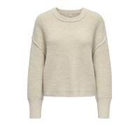 ONLMALLY LS LIFE DETAIL O-NECK KNT L