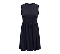 ONLY Damen ONLMAY LIFE S/L Peplum DRESS Box JRS Jerseykleid, Night Sky, Small