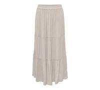 ONLY Damen Maxi Viskose Rock ONLMikka Life Long Langer Sommerrock 15324808 Moonbeam S