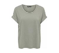ONLMOSTER STRIPE S/S O-NECK TOP JRS XS