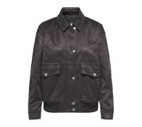Onlnala Life Faux Suede Bomber OTW