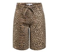 ONLY - ONLNAOMI STRING AOP BERMUDA SHORTS OTW toasted coconut - Gr. - M