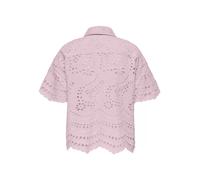 Only Boxy Fit Kurzarmbluse aus reiner Baumwolle Modell 'NEW LALISA' in Rosa, Größe M