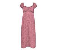 ONLY - ONLNOVA LIFE S/S TEVA LONG DRESS AOP PTM high risk red - Gr. - L