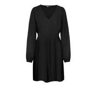 ONLY Damen Langarm Kleid Onlnova Life Siri Solid 15306563 Black XS