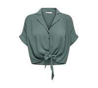 ONLPAULA LIFE S/S TIE SHIRT WVN NOO S