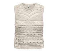 ONLY Top "Paula" in Beige - 30% | Größe M | Damen Tops