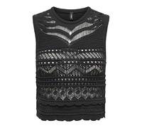 ONLY Top "Paula" in Schwarz - 26% | Größe L | Damen Tops