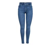 Skinny-fit-Jeans ONLY "ONLPOWER - Skinny-Jeans mit Push-up-Effekt und High Waist", Damen, Gr. XS (34), Länge 34, blau (light blau denim), Denim/Jeans, Obermaterial: 92% Baumwolle, 6% Polyester, 2% Ela