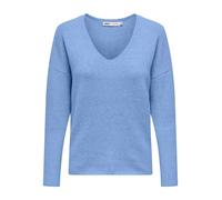 ONLY "ONLRICA LIFE L/S V-NECK PULLO KNT NOOS" Materialmix, regular fit (52050425-XS)