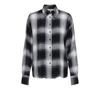 Onlriley Life Ls Rhinest Check Shirt WVN